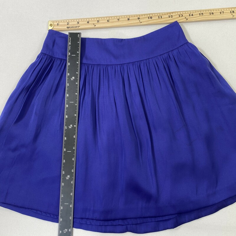 102-211 J Love, Purple, Size: 26 Knee lenght purple skirt polyesther/rayon