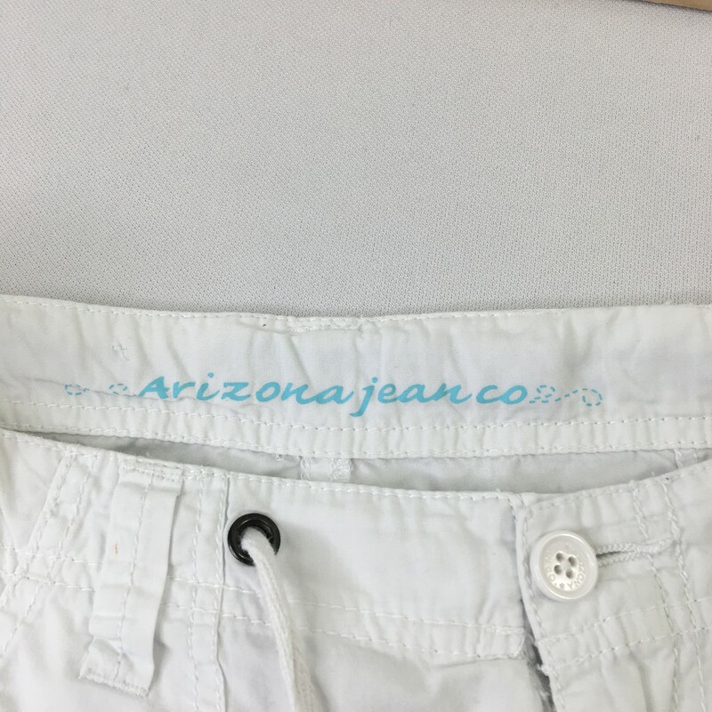 125-119 Arizona Jean Co., White, Size: 14.5 Plus white long bermuda shorts 100% cotton  good