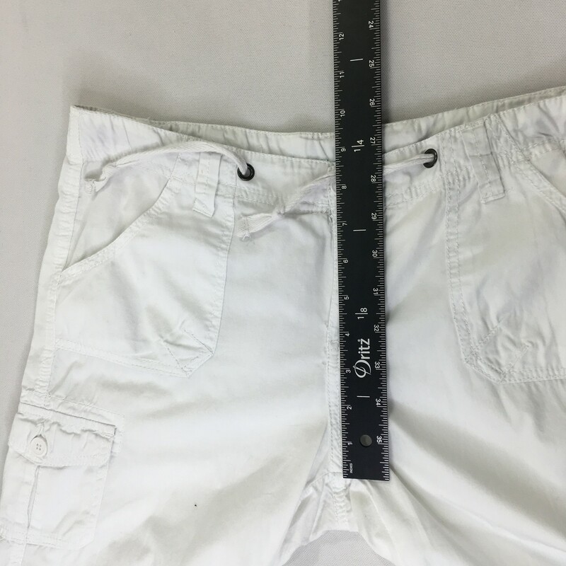 125-119 Arizona Jean Co., White, Size: 14.5 Plus white long bermuda shorts 100% cotton  good