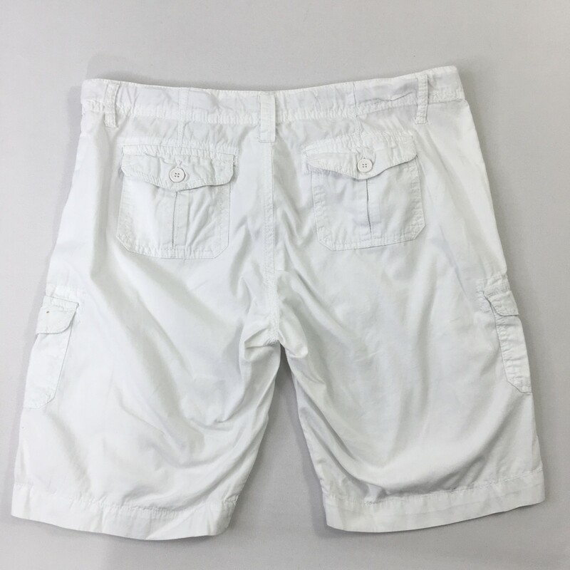 125-119 Arizona Jean Co., White, Size: 14.5 Plus white long bermuda shorts 100% cotton  good