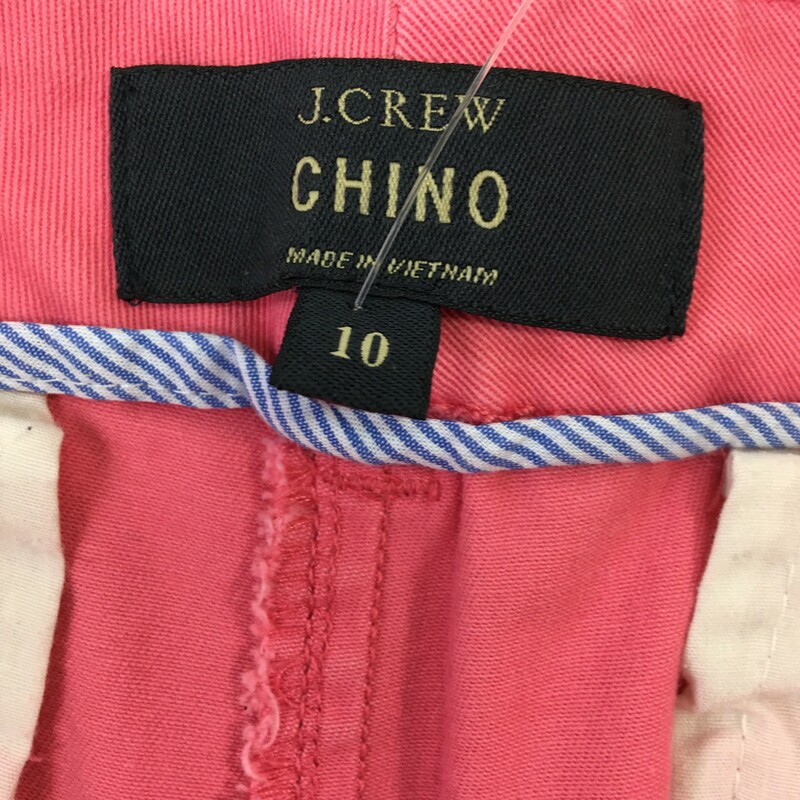 114-043 J.crew, Pink, Size: 10 Pink shorts cotton/elastane