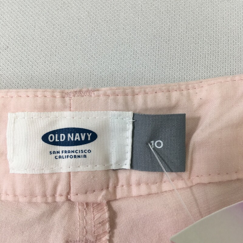 100-206 Old Navy, Pink, Size: 10 pink old navy shorts 97% cotton 3% spandex  good