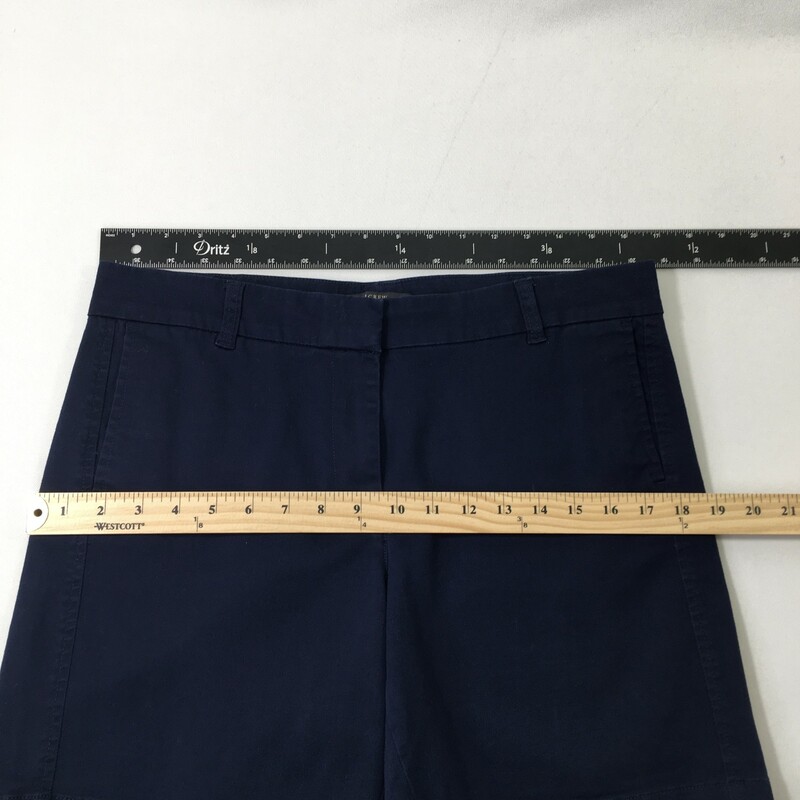 114-041 J.crew, Blue, Size: 10 Blue shorts cotton/elastane