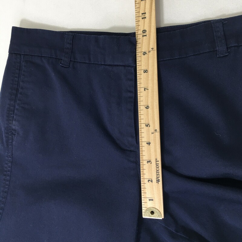 114-041 J.crew, Blue, Size: 10 Blue shorts cotton/elastane