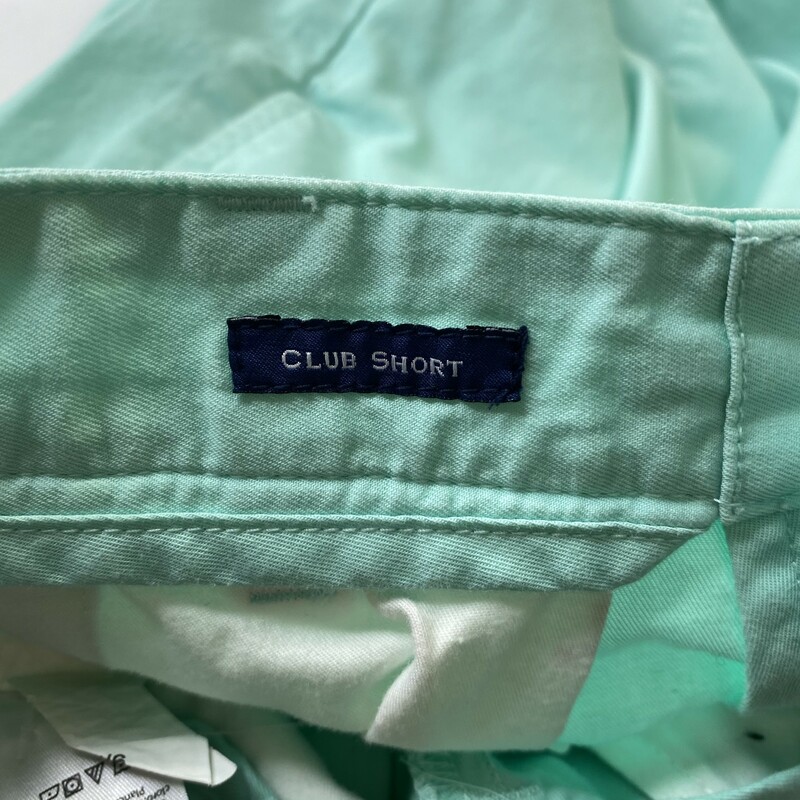 100-769 Vineyard Vines, Teal Blu, Size: 28 teal vineyard vines club shorts 100% cotton  Good