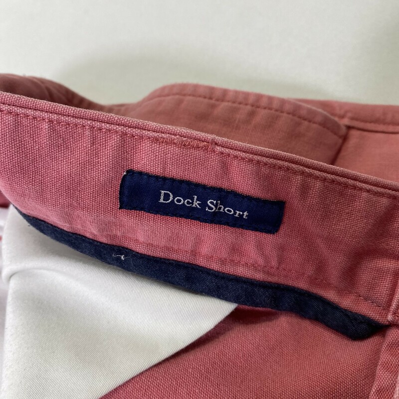 100-767 Vineyard Vines, Pink/sal, Size: 38 Mens Vineyard vines dock shorts 100% cotton  Good