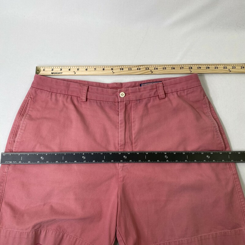 100-767 Vineyard Vines, Pink/sal, Size: 38 Mens Vineyard vines dock shorts 100% cotton  Good