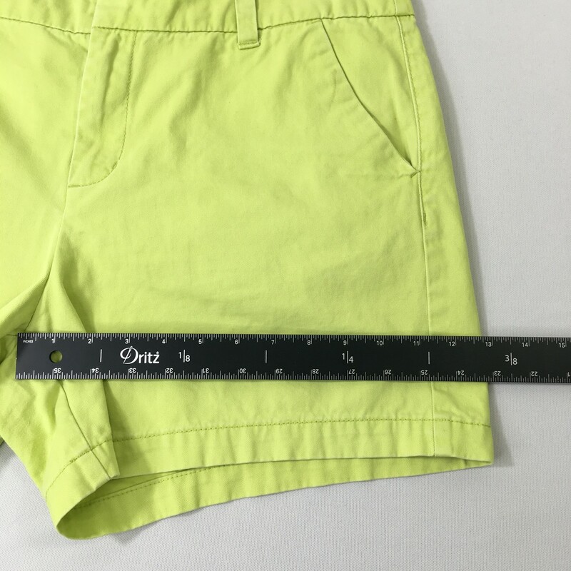 114-019 Merona, Yellow, Size: 14 neon yellow/green shorts 100% cotton