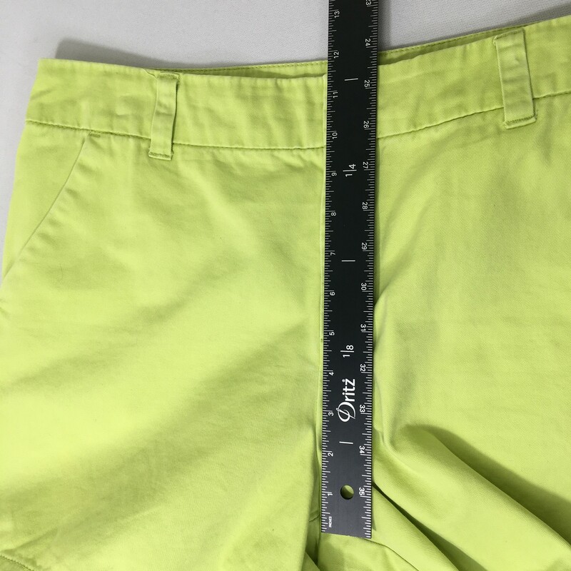 114-019 Merona, Yellow, Size: 14 neon yellow/green shorts 100% cotton