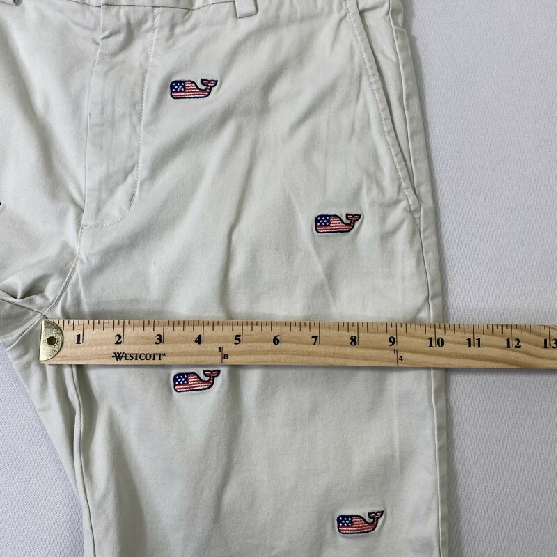 100-773 Vineyard Vines, Khaki, Size: 30