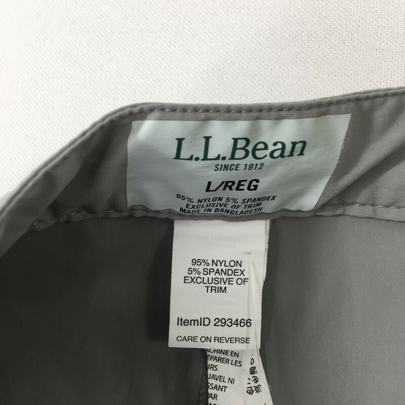 114-051 Ll Bean, Gray, Size: Large 95% Nylon 5% Spandex