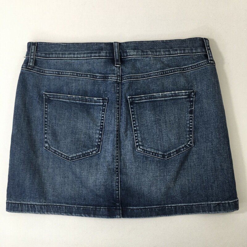 Express Denim Skirt, Blue, Size: 8