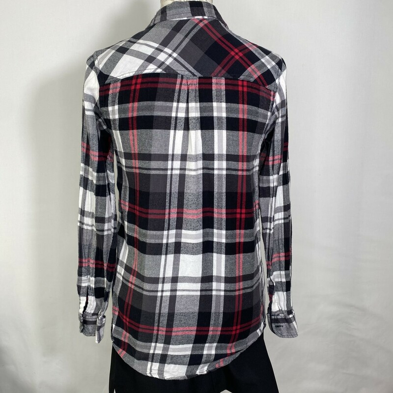 120-415 Ruffhewn, Black An, Size: XL
red black grey and white flannel 100% cotton  good