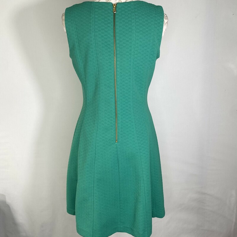 105-055 Taylor, Green, Size: 8 green textured Dress 100% Polyester