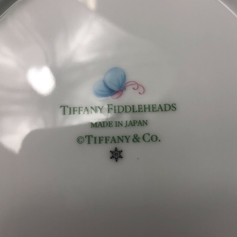 Fiddleheads 3Piece Set, Porcelain, Size: Tiffany & Co