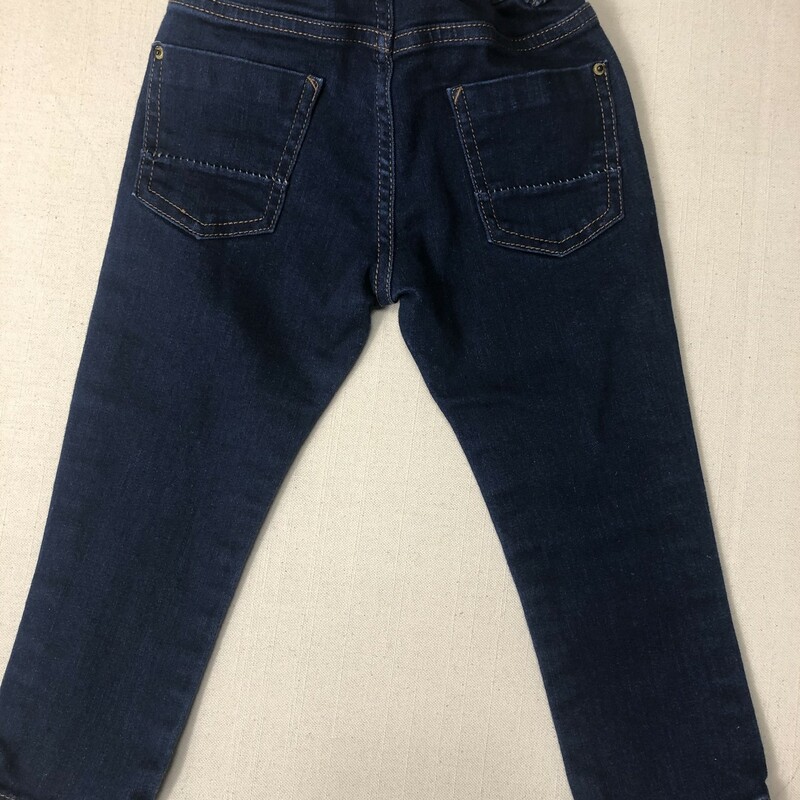 Zara Baby Boy Jeans, Blue, Size: 18-24M<br />
Adjustable Waist