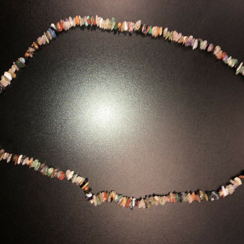 Crystal beaded necklace
