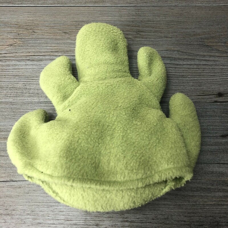 Hand Puppet, Lime, Size: None