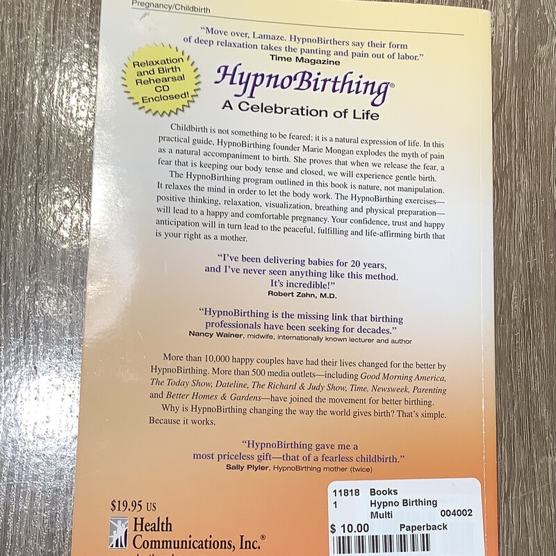 Hypno Birthing, Multi, Size: Paperback