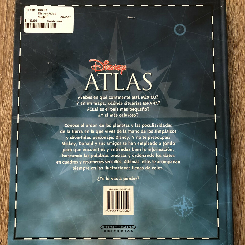 Disney Atlas, Multi, Size: Hardcover