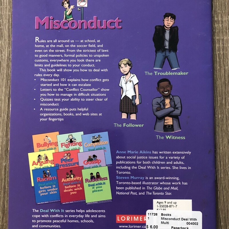 Misconduct Deal With It, Multi, Size: Paperback