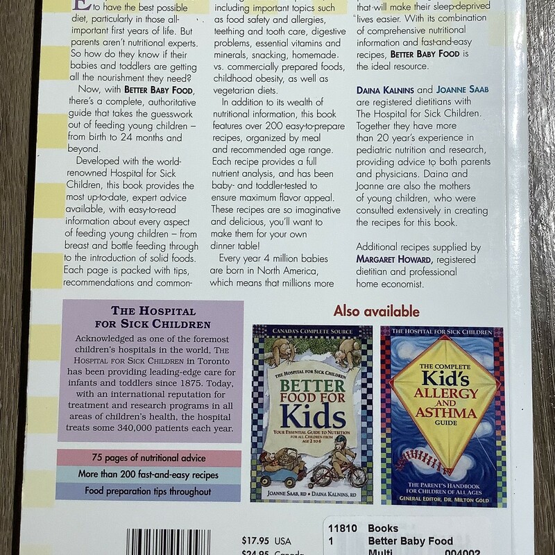 Better Baby Food, Multi, Size: Paperback