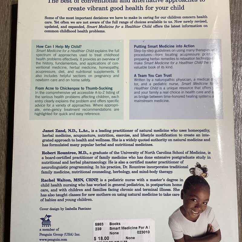 Smart Medicine For A Healthier child  Multi, Size: Paperback
