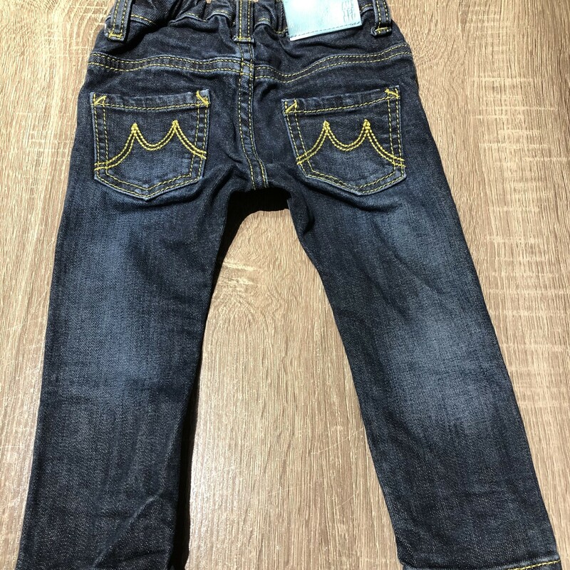 Mexx Skinny Jeans, Blue, Size: 12-18M<br />
Adjustable waist