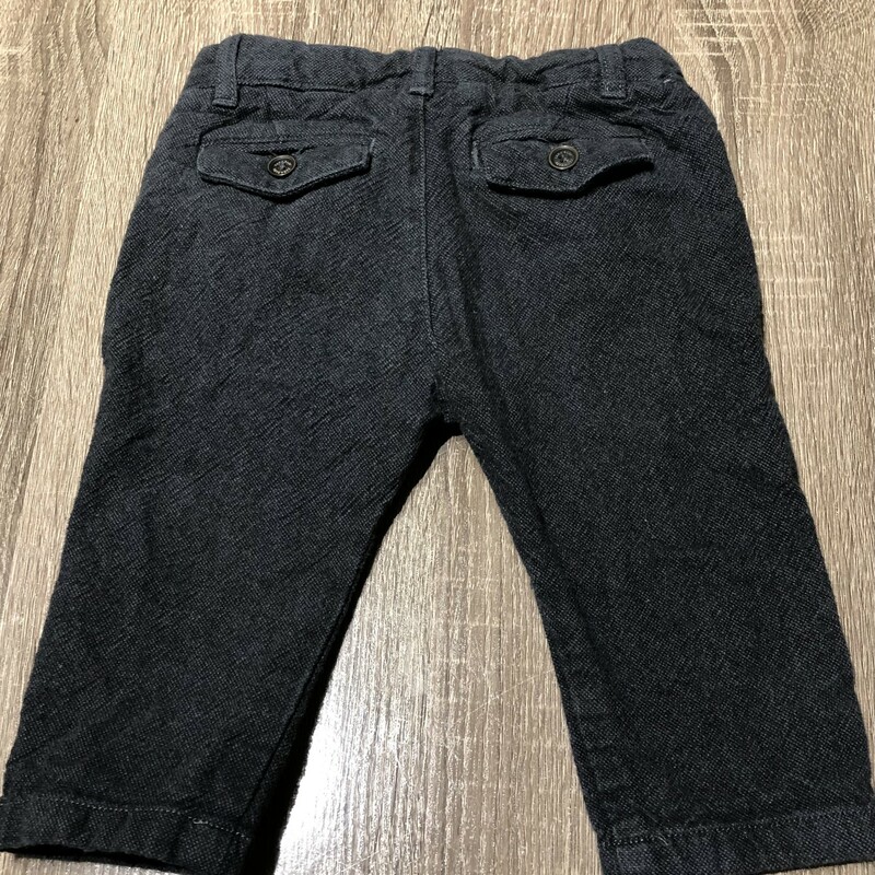 Zara Baby Boy Pants, Grey, Size: 3-6M<br />
Adjustable waist