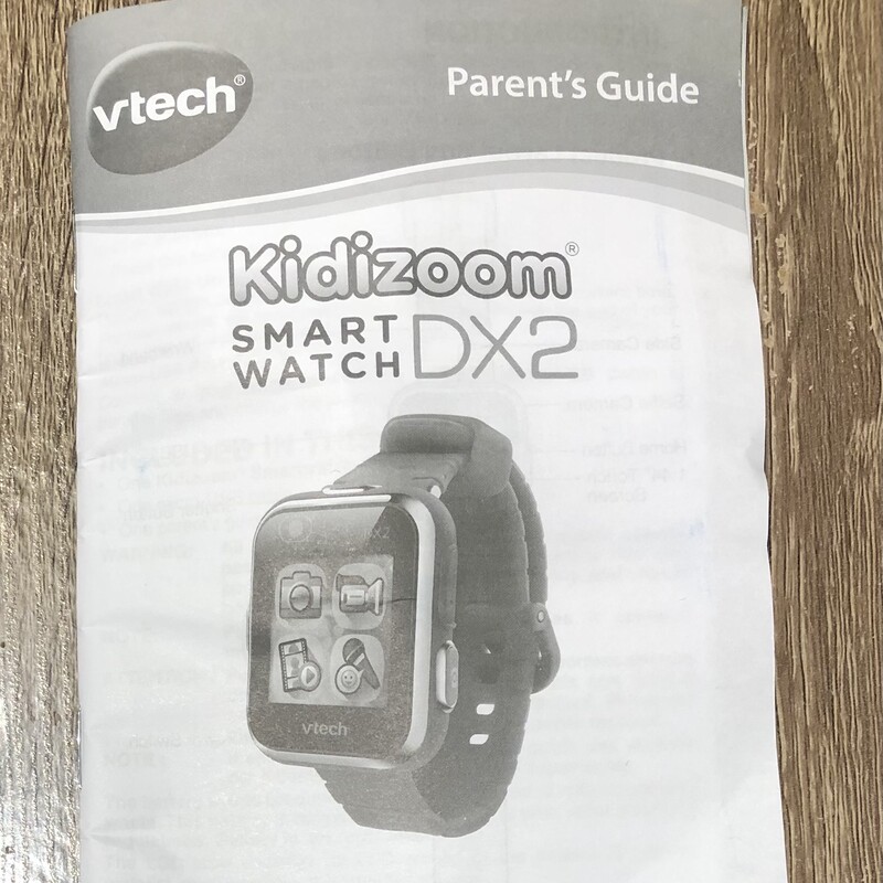 Vtech Kidizoom DX2,Smart Watch Blue, Size: 4Y+
rechargeable.