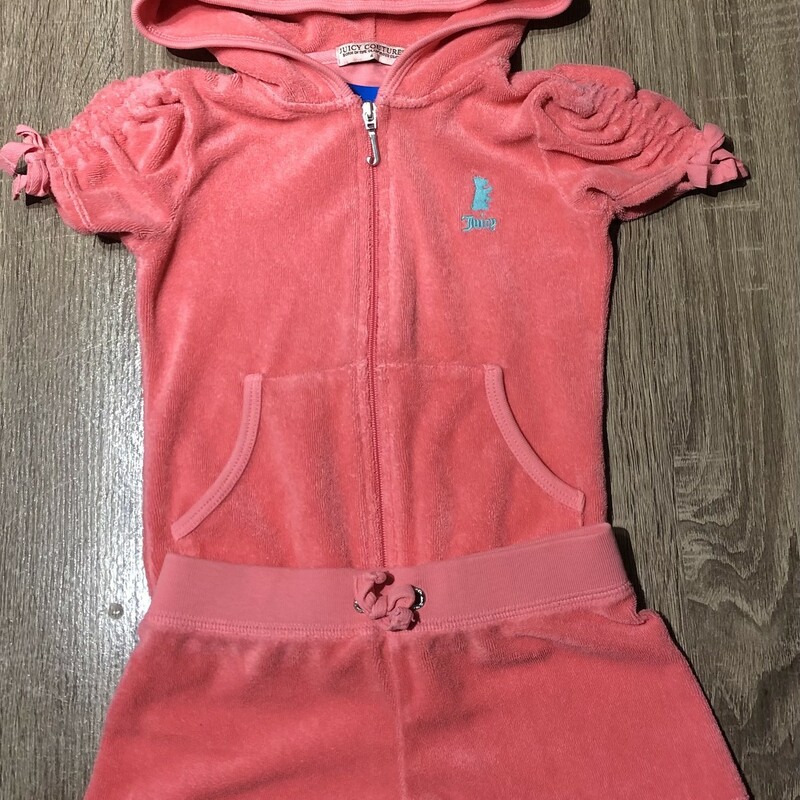 Juicy Couture Clothing Se, Pink, Size: 4Y