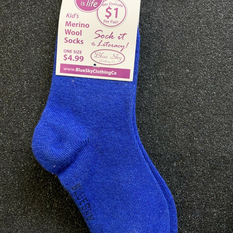 Socks Blue Age 3-8