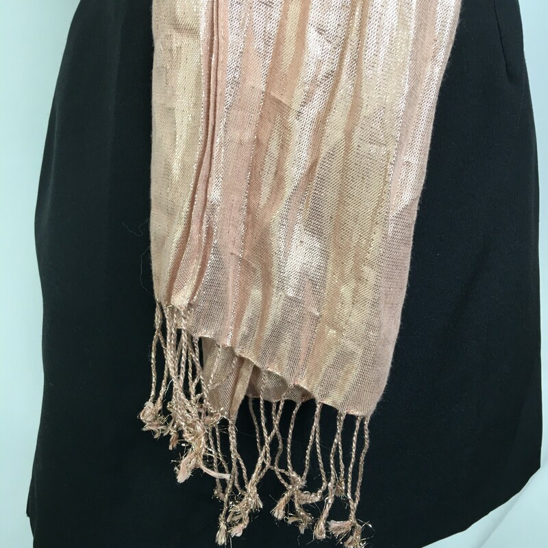 J. Crew Sparkly Tassle Sc, Pink, Size: Scarves 79% rayon 21% metallic