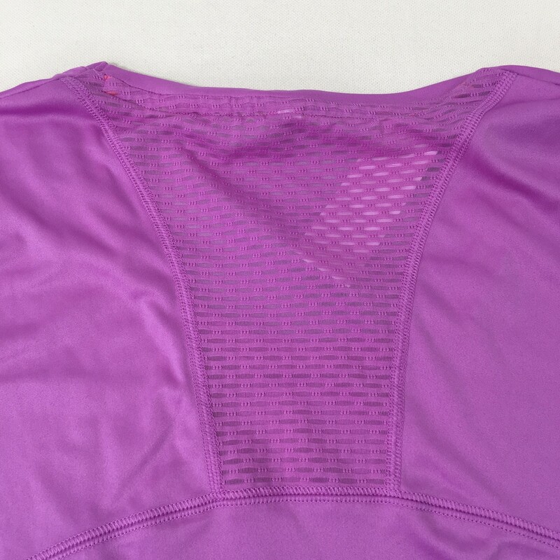 Under Armour Athletic Top, Purple, Size: Medium