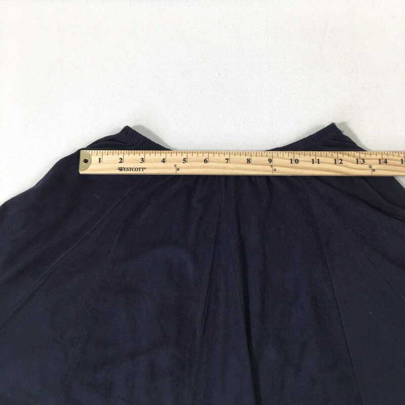 Brandy Melville Suede Ski, Blue, Size: One Size flowy suede skirt 85% cotton 15% polyester
