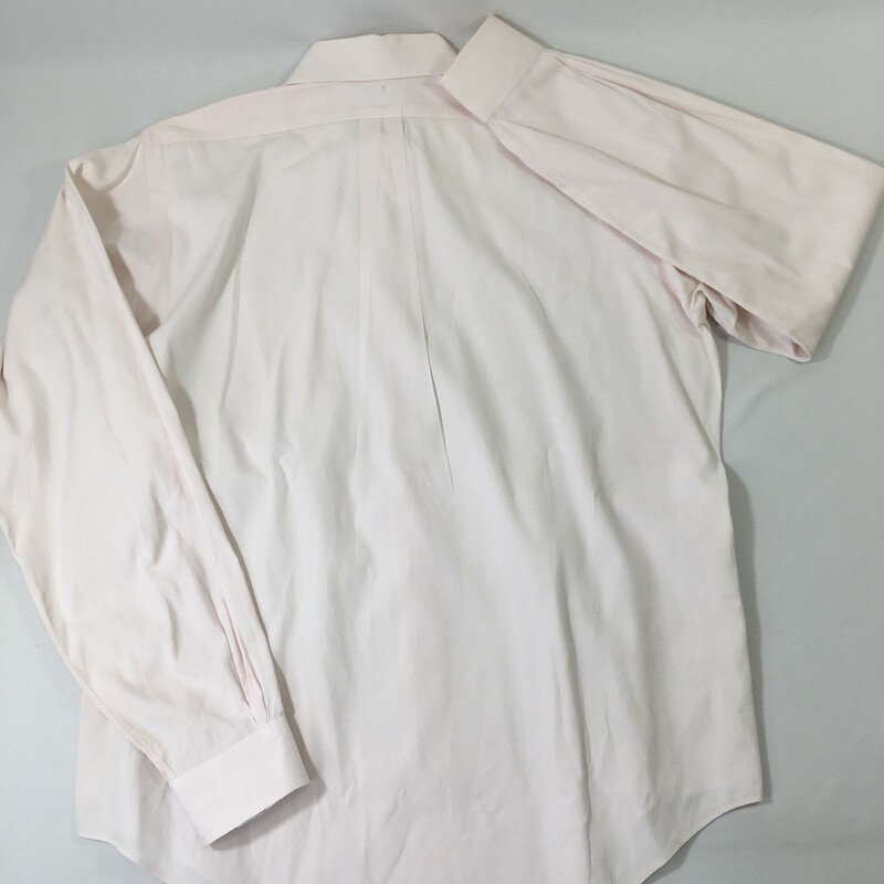 100-1068 Brooks Brothers, Pink, Size: 15.5-6 button up 100% cotton