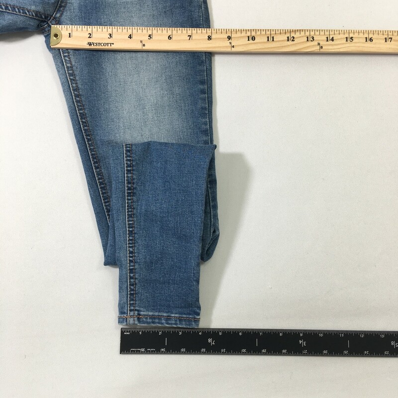No Boundaries Skinny Jean, Blue, Size: 3 high rise sculpting skkiny jeans medium wash
