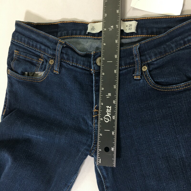 Abercrombie Perfect Stret, Blue, Size: 2 \"brett\" dark wash skinny jeans
