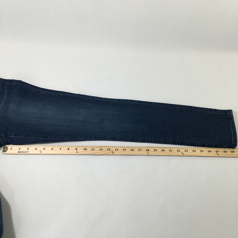 Dkny Skinny Dark Jeans, Blue, Size: 2
