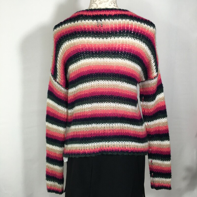 Forever 21 Knitted Stripe, Multi, Size: Small