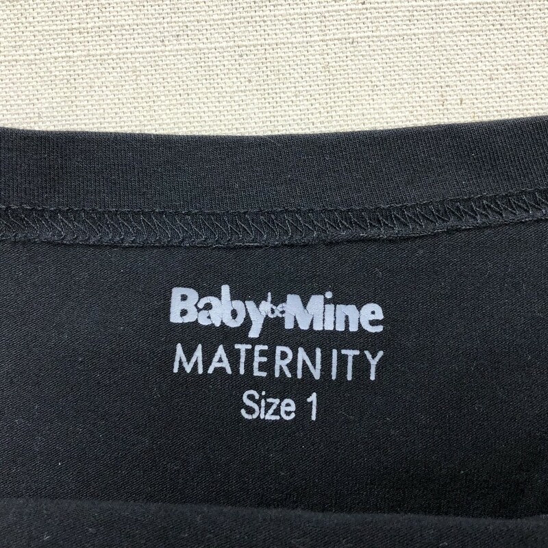 Baby Be Mine Support, Black, Size: 1