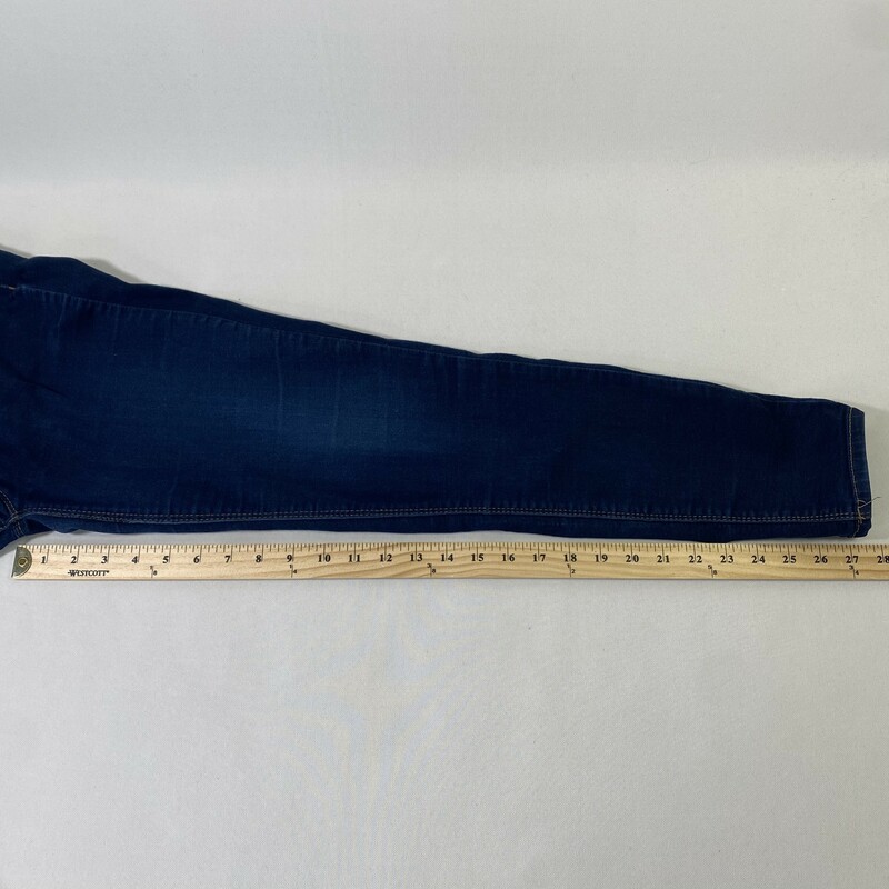 D. Jeans Stretchy Jegging, Blue, Size: 4 51% cotton 26% polyester 22% rayon 1% spandex