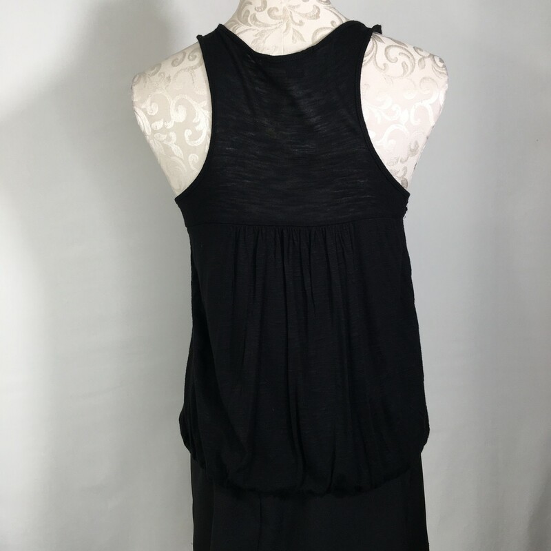 102-146 Xxi, Black, Size: Large sleeveless black top rayon/polyesther
