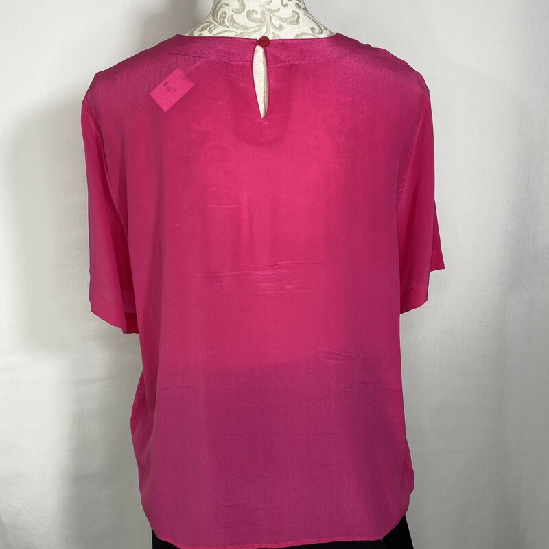 126-019 Anna And Frank, Pink, Size: Small short sleeve flowy pink shirt no tag  good