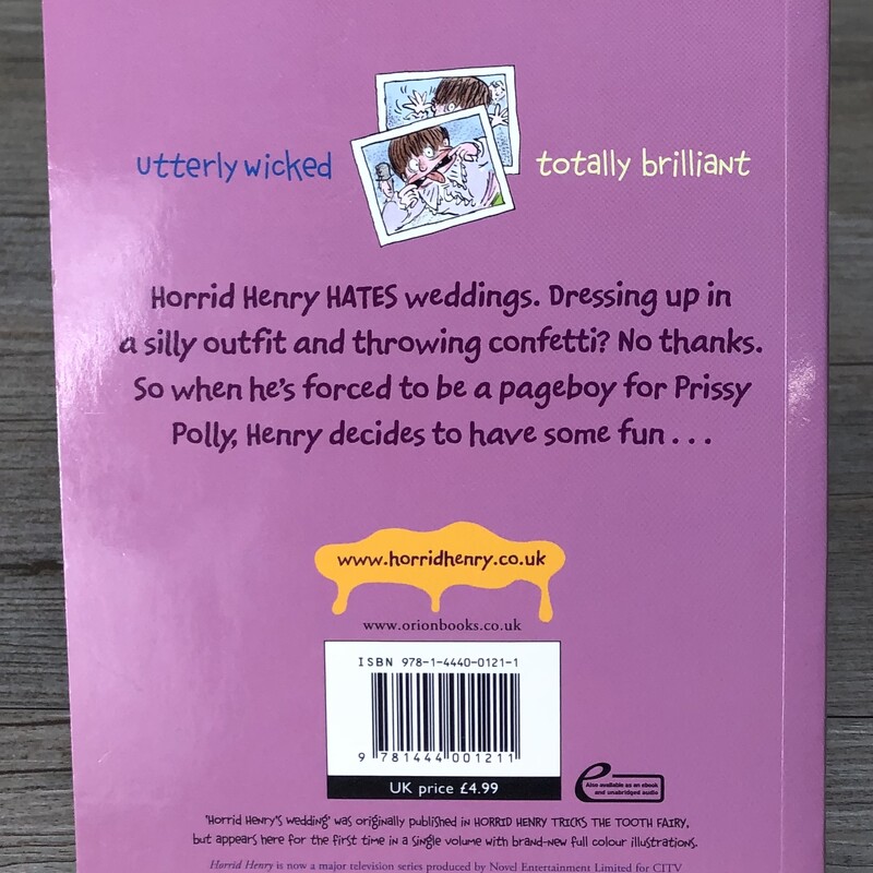 Horrid Henrys Wedding, Multi, Size: Paperback