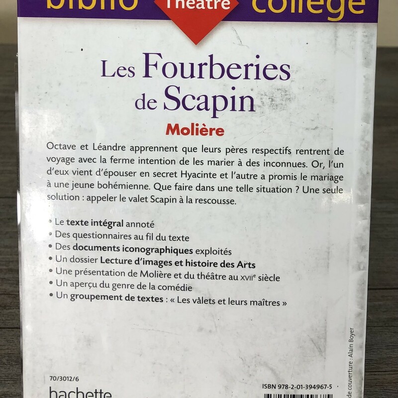 Les Fourberies De Scapin, Multi, Size: Paperback