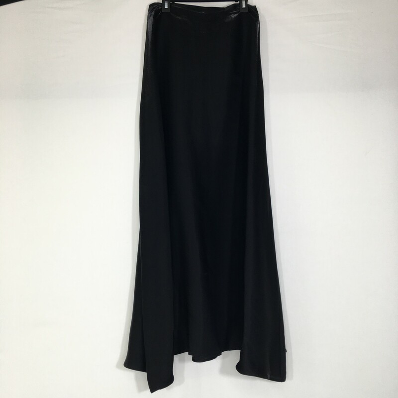 112-021 Notations, Black, Size: Large Long Flowy Black Skirt 75% Rayon 25% Polyester  Like New