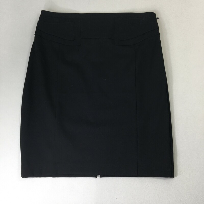 Express Skirt With Belt A, Black, Size: 8