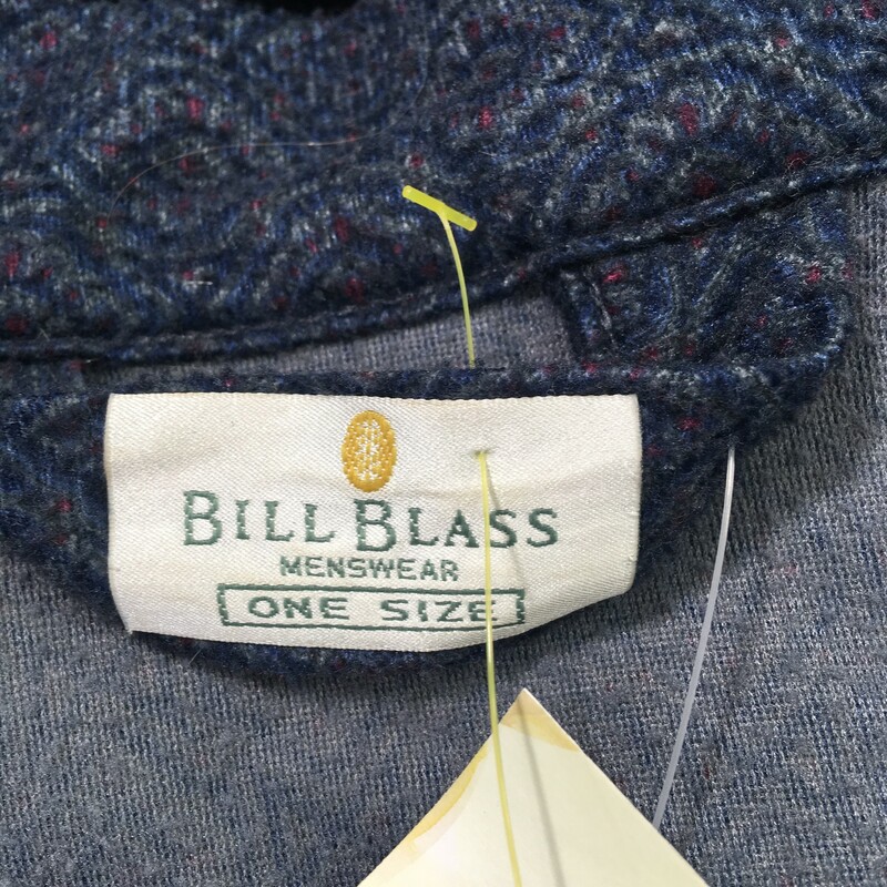 102-118 Bill Blass, Blue, Size: Robes Blue mens robe no tag