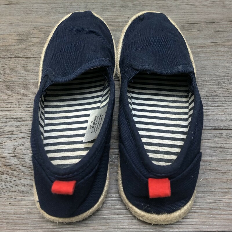 H&M  Slip On Shoes, Navy, Size: 2Y